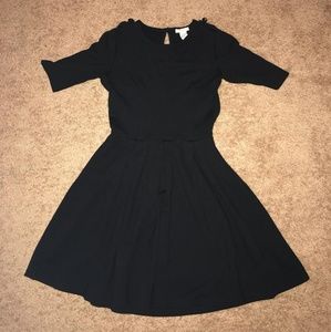 Classic black dress